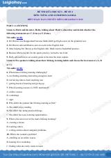 Đề thi giữa kì 2 Tiếng Anh 12 Friends Global - Đề số 4